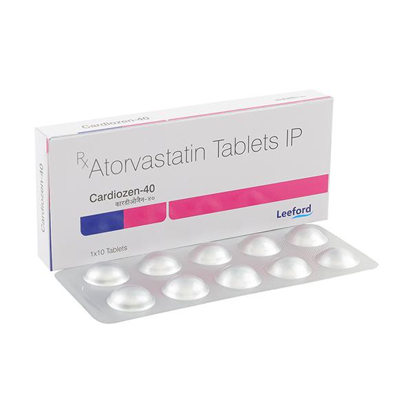 Netmeds | CARDIOZEN 40 Tablet 10's