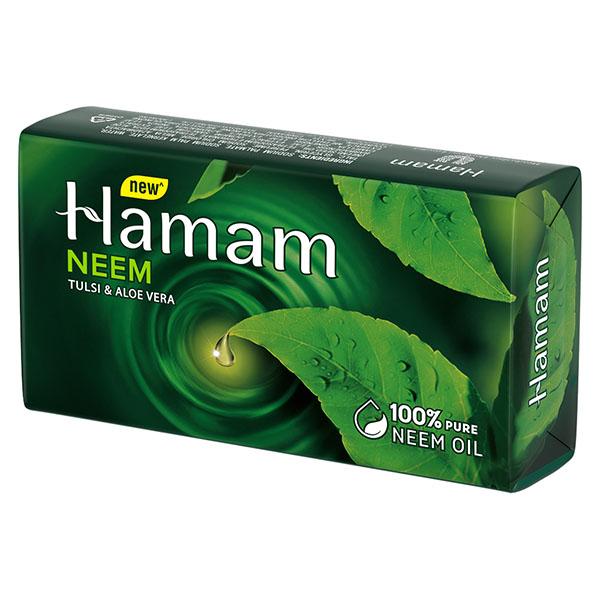 Hamam Neem Tulsi and Aloevera 150 gm - Soaps