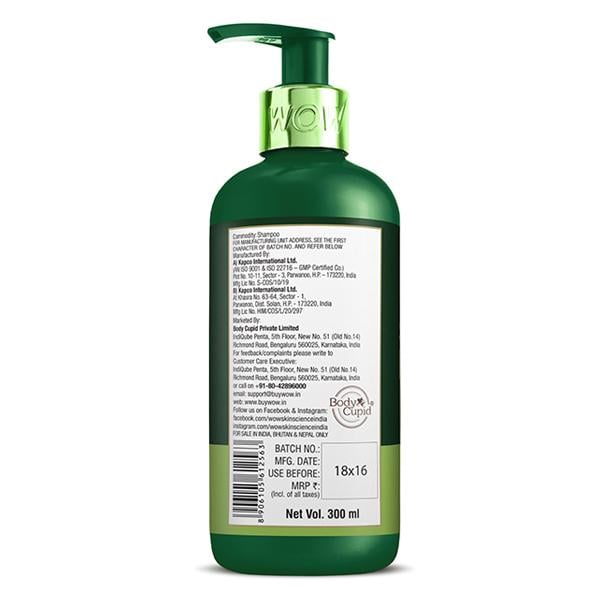 Wow Life Science Green Tea Tree Shampoo 300 ml - Shampoos