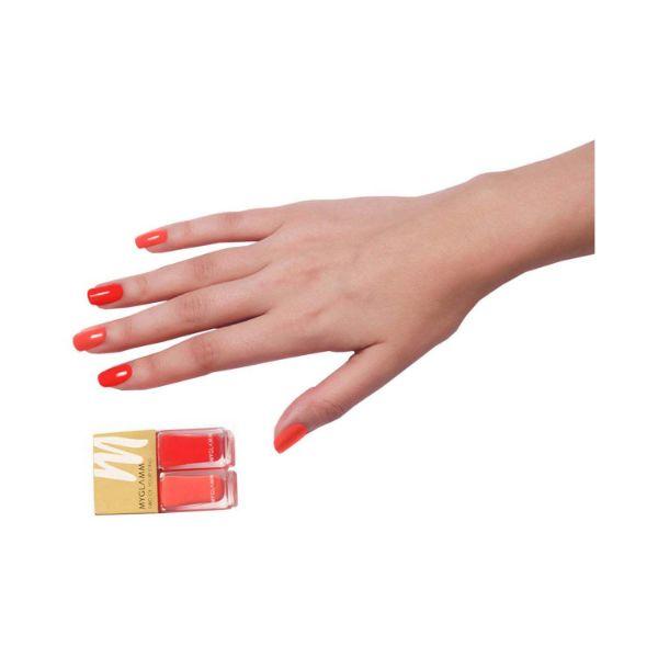 MyGlamm 2IN1 Nail Paint-Cocktail hour (5ml X 2) 1's - Nail Polish