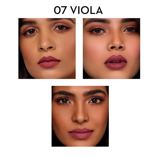 Sugar Cosmetics Matte As Hell Crayon Lipstick 07 Viola 2.5 gm - Lip Crayons