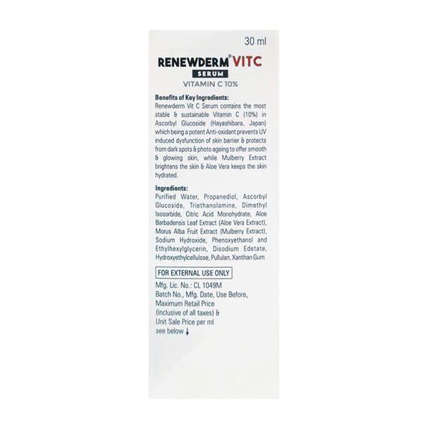 RENEWDERM VIT C Serum 30ml - Hyperpigmentation-Oth