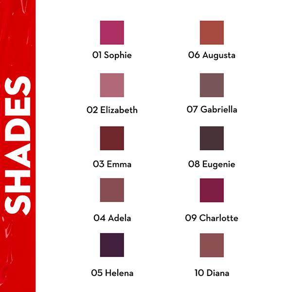 SUGAR Cosmetics Mettle Satin Lipstick - 02 Elizabeth (Rosy Cheeks Pink) 2.2 gm - Lipsticks