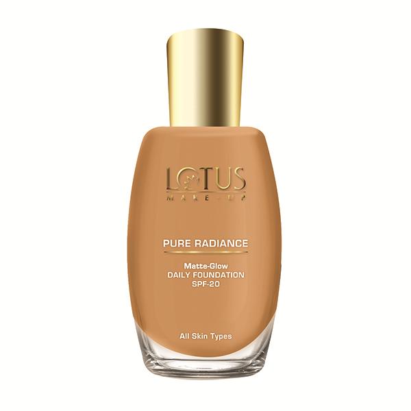 Lotus Makeup Pure Radiance Foundation Caramel 370 30 ml - Foundation