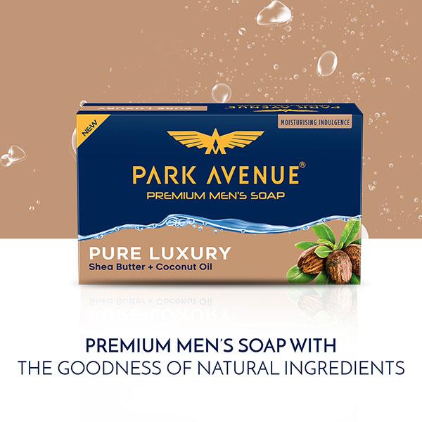 Park Avenue Premium Men Soaps for Bath - Pure Luxury 500 g - Soaps