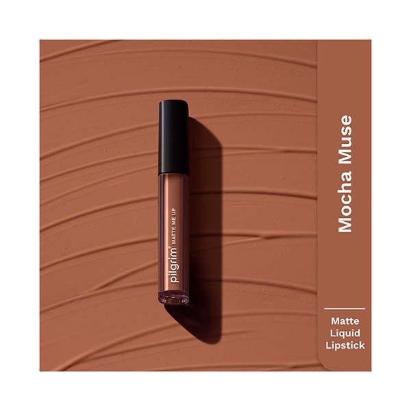 Pilgrim Liquid Lipstick Mocha Muse 3 ml - Liquid Lipsticks