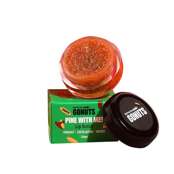 GONUTS By Bewakoof Pine With Me Lip Scrub By Bewakooof 30 gm - Lip Balms