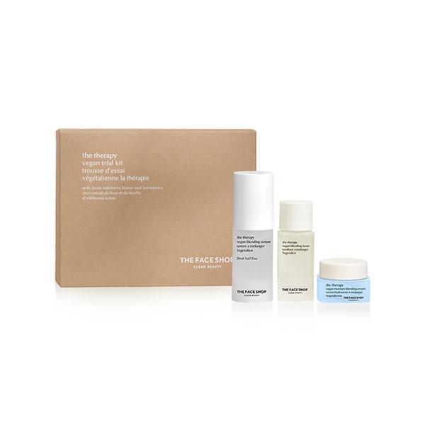 Netmeds | The Face Shop The Therapy Vegan Trial Kit 62 ml