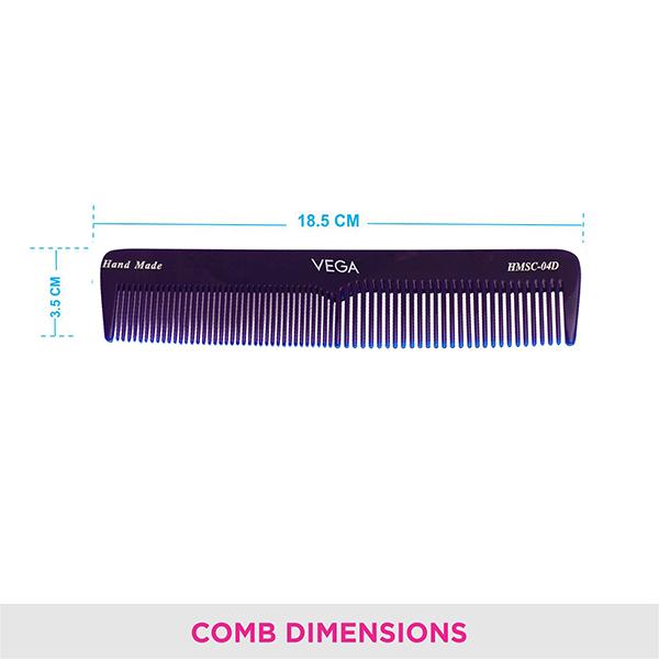 Vega Graduated Dressing Comb (HMSC - 04D) 41 gm - Hair Combs