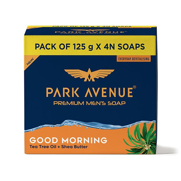 Park Avenue Premium Men Soaps for Bath - Good Morning 500 gm - Perfumes (Edt/Edp)