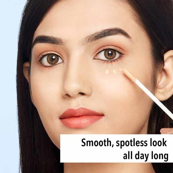 Blue Heaven 12Hr Stay Waterproof, Lightweight Flawless Liquid Concealer - Cream 201 17ml - Concealer