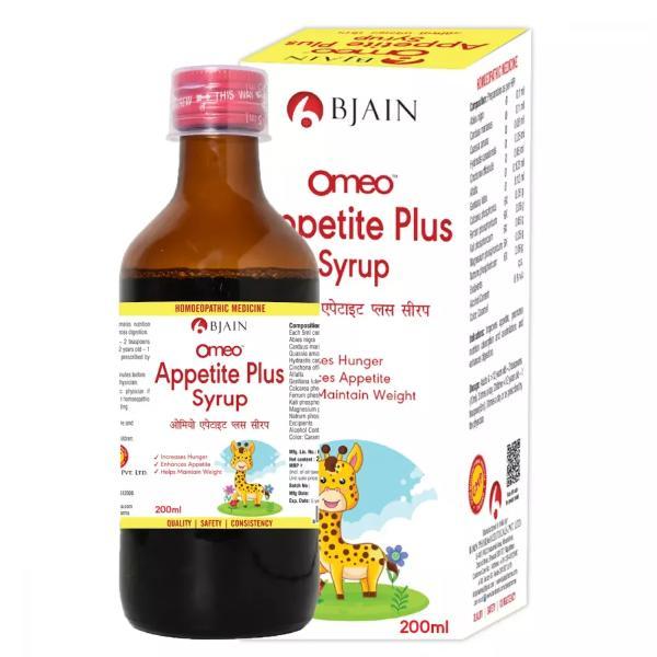 Netmeds | Bjain Omeo Appetite Plus Syrup 200 ml