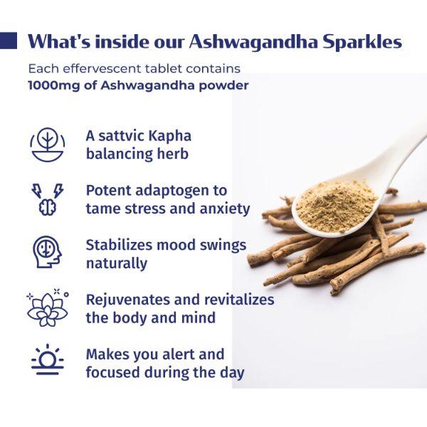 Kerala Ayurveda Ashwagandha Sparkles Tablet 10's - Speciality Medicines