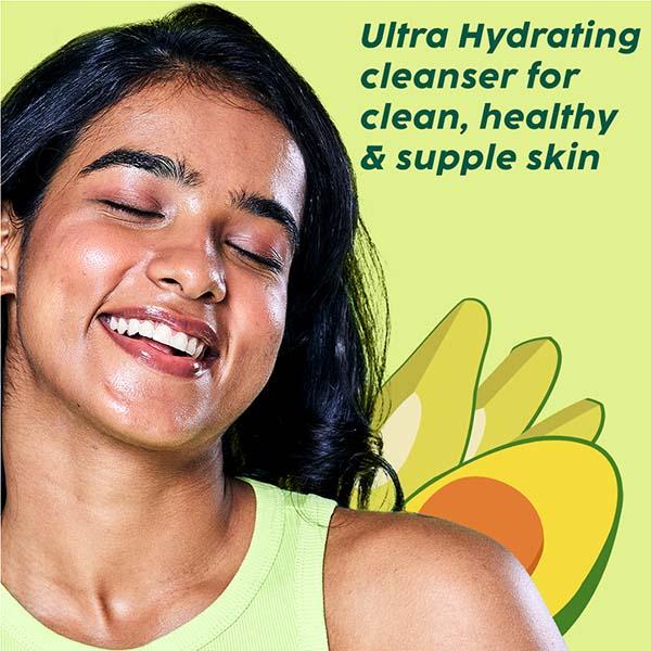 Plix The Plant Fix Avocado Ceramide Moisture Rush Juicy Cleanser To Strengthen Your Skin Barrier 100 ml - Face Wash & Cleansers