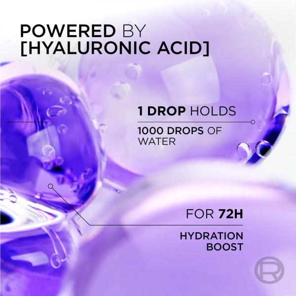 L'Oreal Paris Hyaluron Moisture Hair Serum With Hyaluronic Acid For Bouncy,Frizz-Free Hair 80 ml - Hair Serums