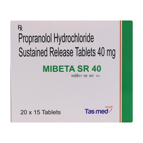 MIBETA SR 40 Tablet 15's - Hypertension-Bet