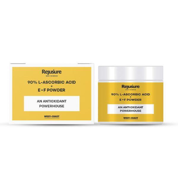 Rejusure 90% L Ascorbic Acid Antioxidant Powder 50 gm
