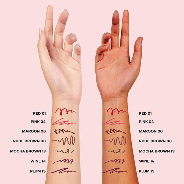 Faces Canada Ultime Pro Lip Definer - Plum 15 0.35 gm - Lip Liners