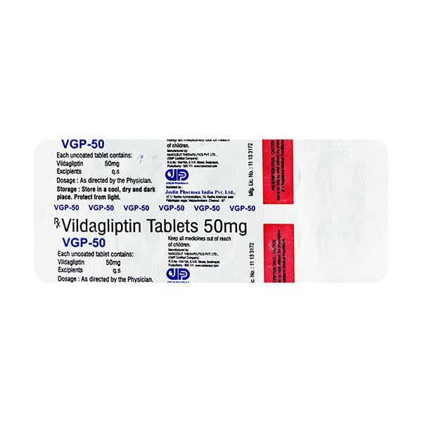 VGP 50 Tablet 10's - Diabetes-Ant