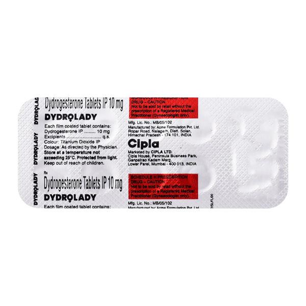 Netmeds | DYDROLADY 10mg Tablet 10's