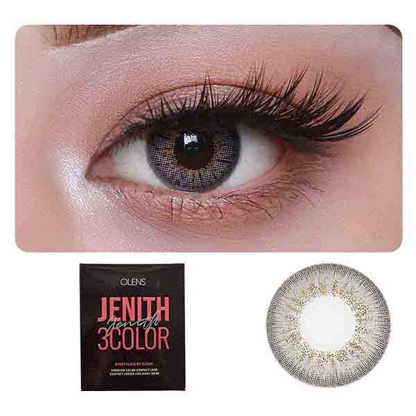 Netmeds | O-Lens Jenith 6Month Coloured Contact Lenses - Natural Grey ( 0.00 ) 1's