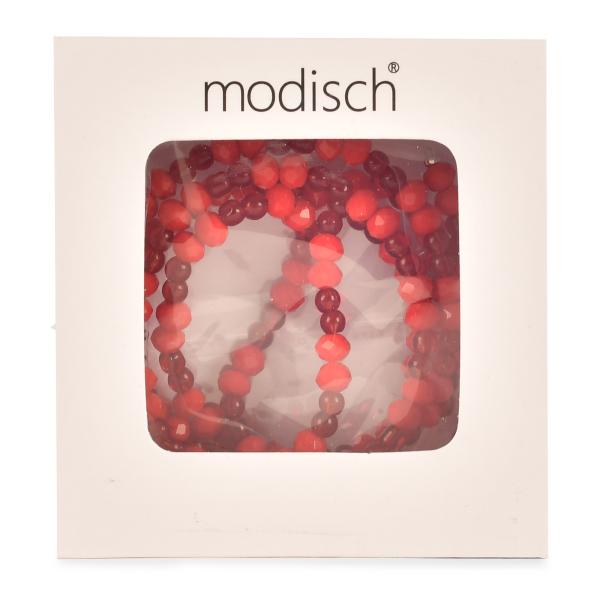 Netmeds | Modisch Maroon Crystal With Maroon Beads Sunglasses Chain (JC-1407) 1's