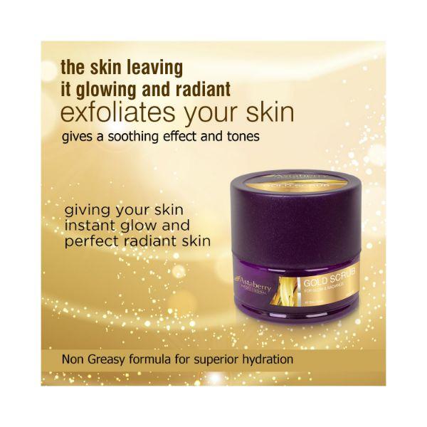 Astaberry Professional Gold Scrub 500 ml - Face Scrubs
