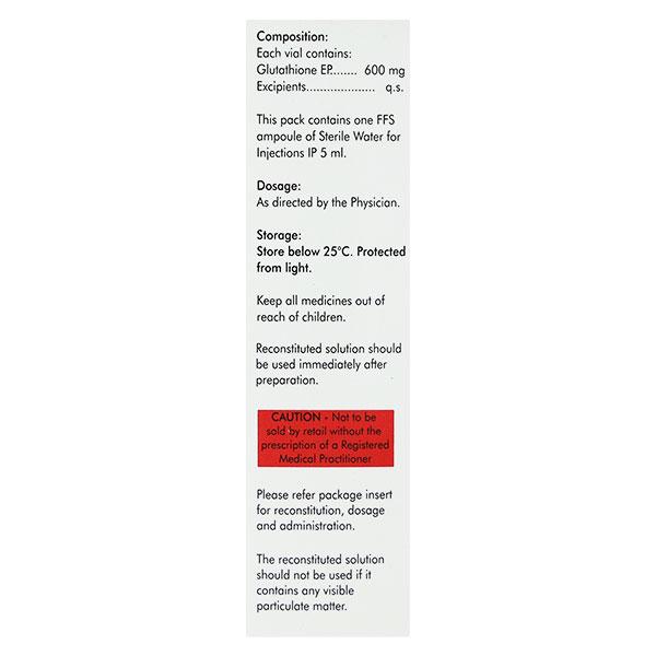 GTLIVE 600mg Injection 1's - Supplements-Sup