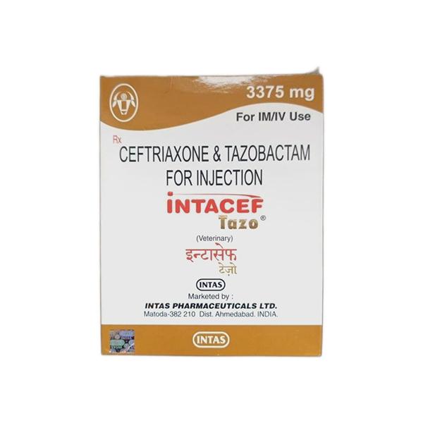 Netmeds | INTACEF TAZO (VET) Injection 1's