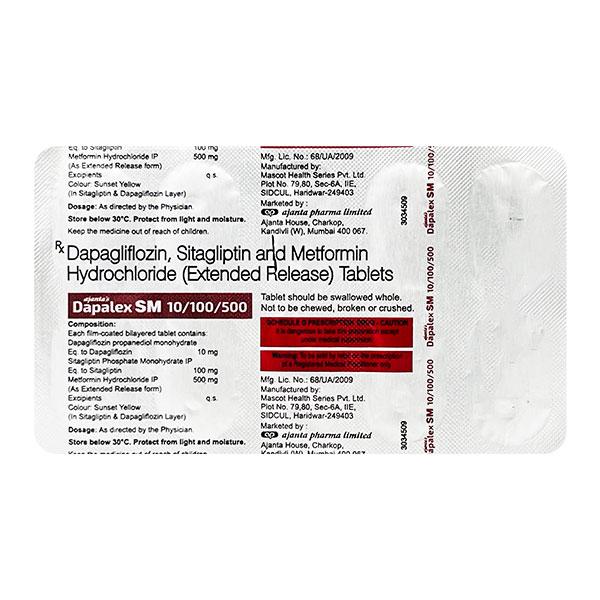 DAPALEX SM Tablet 10's - Diabetes-Ant
