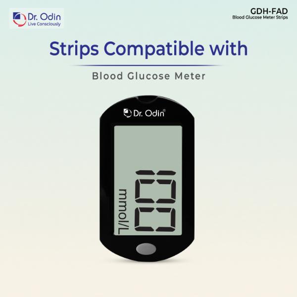 Dr. Odin Blood Glucose Test Strips - (GDH-FAD) (AC-307) 25's - Blood Glucose Monitors/Strips
