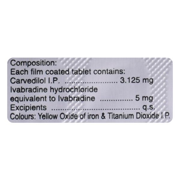 CARLOC I 3.125 Tablet 10's - Hypertension-Bet