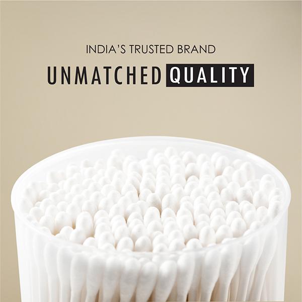 Tulips Paper Stick Cotton Buds - Jar 300's - Cotton Buds & Balls