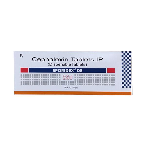 Sporidex DS 250 Tablet 10'S - Bacterial Infections-Cep
