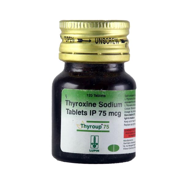 Netmeds | THYROUP 75mcg Tablet 120's