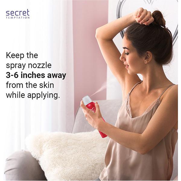 Secret Temptation Zeal Deodorant for Women 150 ml - Women Deodorants/Roll-Ons