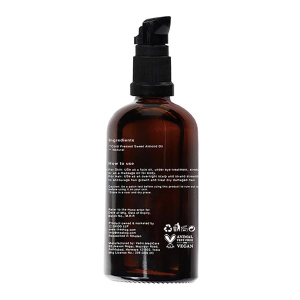 SKOG SWEET ALMOND OIL 100 ml - Hair Oils