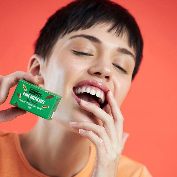 GONUTS By Bewakoof Pine With Me Lip Scrub By Bewakooof 30 gm - Lip Balms
