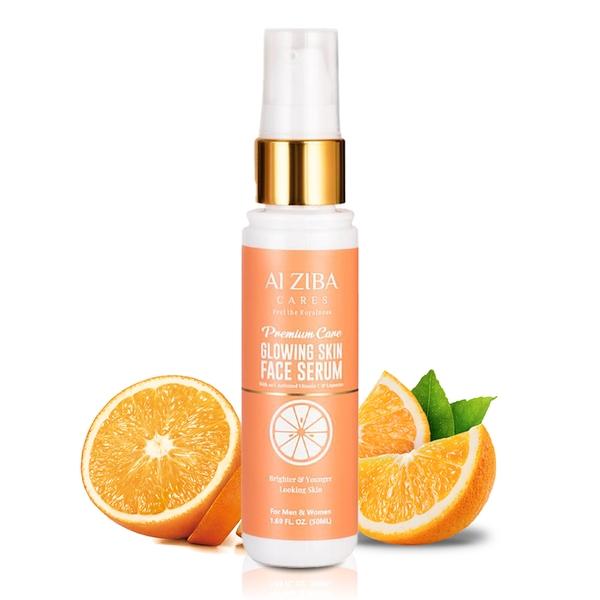 Alziba Cares 20% Vitamin C Glowing Face Serum 50 ml - Face Serum