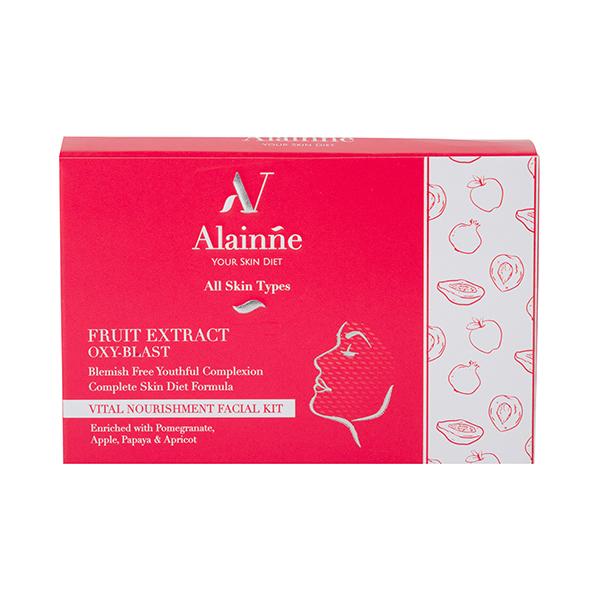 Alainne Fruit Extract Oxy Blast Facial Kit 40G Each 4's - Facial Kits