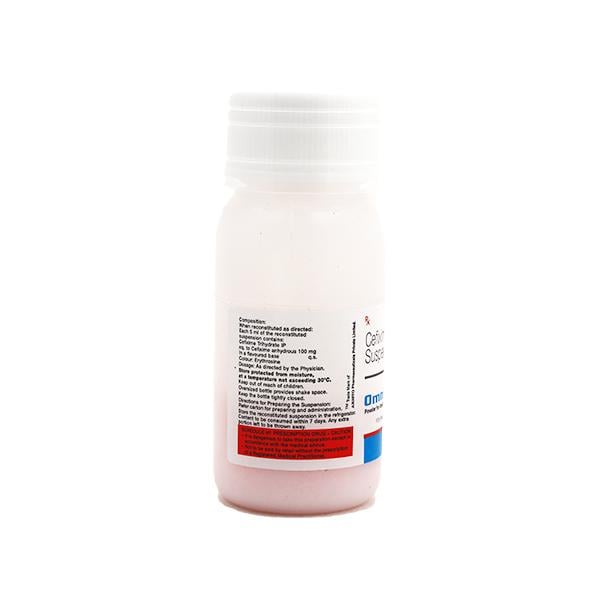 OMNICEF O 100mg Oral Suspension 30ml - Bacterial Infections-Cep