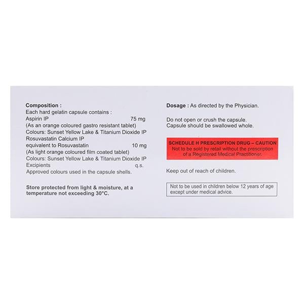 CARDIOROSTIN 10 ASP Capsule 10's - High Cholesterol-Dys