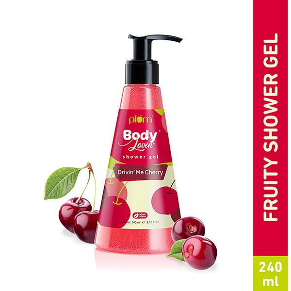 Plum Bodylovin' Drivin' Me Cherry Shower Gel 240 Ml - Shower Gels & Body Wash