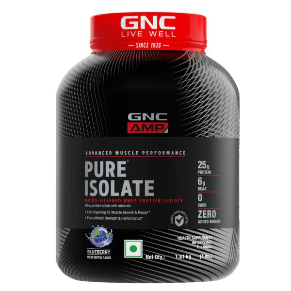 Netmeds | GNC AMP Pure Isolate - Blueberry 1.81 kg