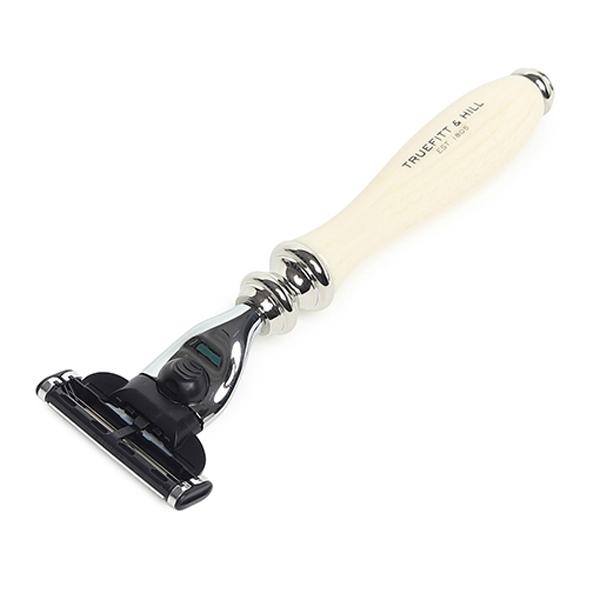 Truefitt and Hill Hand Crafted Faux Ivory Mach 3 Shaving Razor 1's - Razors & Cartridges