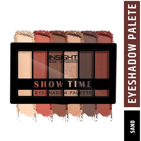 Netmeds | Insight Cosmetics Show Time Eyeshadow Palette - Sand 15 gm