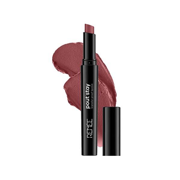 Renee Poutstay Transfer Proof Lipstick- 05 Ella 2 gm - Lipsticks