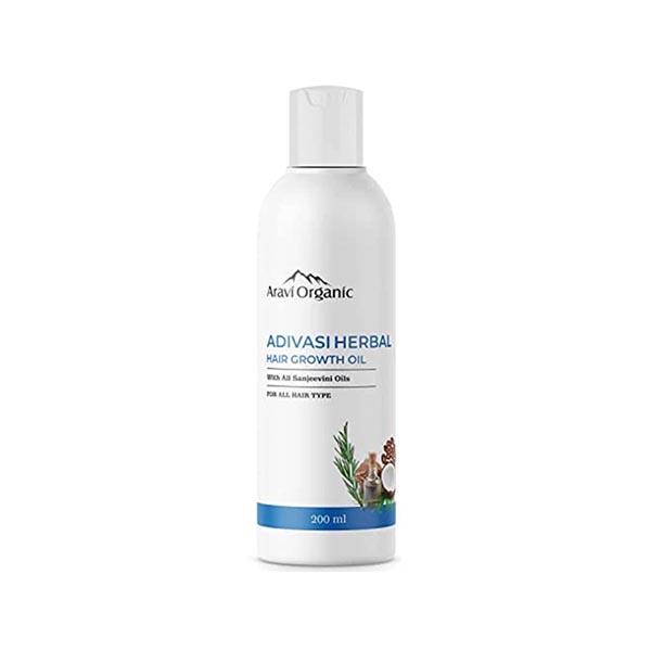Netmeds | Aravi Organic Adivasi Herbal Hair Growth Carrier Hair Oil 200 ml