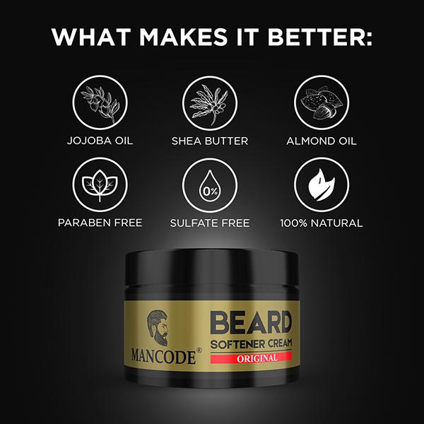 MANCODE Beard Softening Cream- Original 50 gm - Beard Cream
