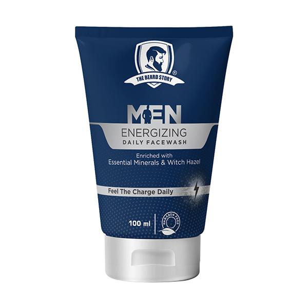 The Beard Story Men Energizing Daily Face Wash 100 Ml - Face Wash & Cleansers